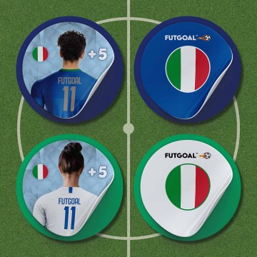Italie - 15 jetons avec une...
