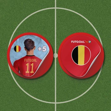 Belgique - 15 jetons avec...